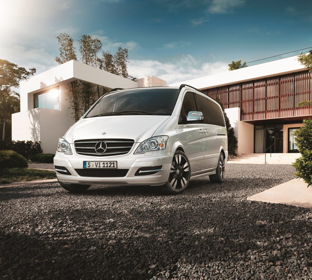 The Mercedes-Benz Grand Edition Viano. The Mercedes-Benz Grand Edition Viano.